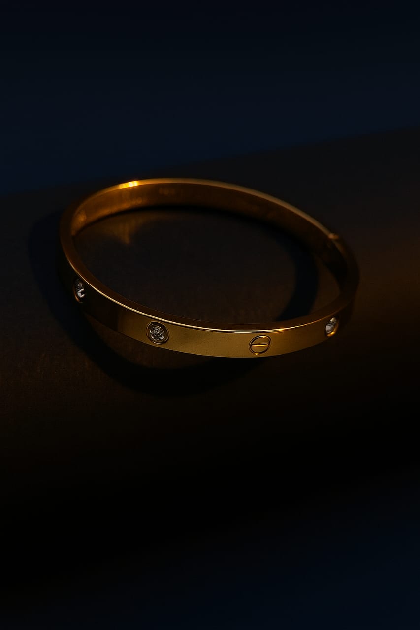 Classic Screw Design Anti-Tarnish Bracelet