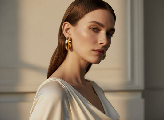 Classic Gold Hoop Earring