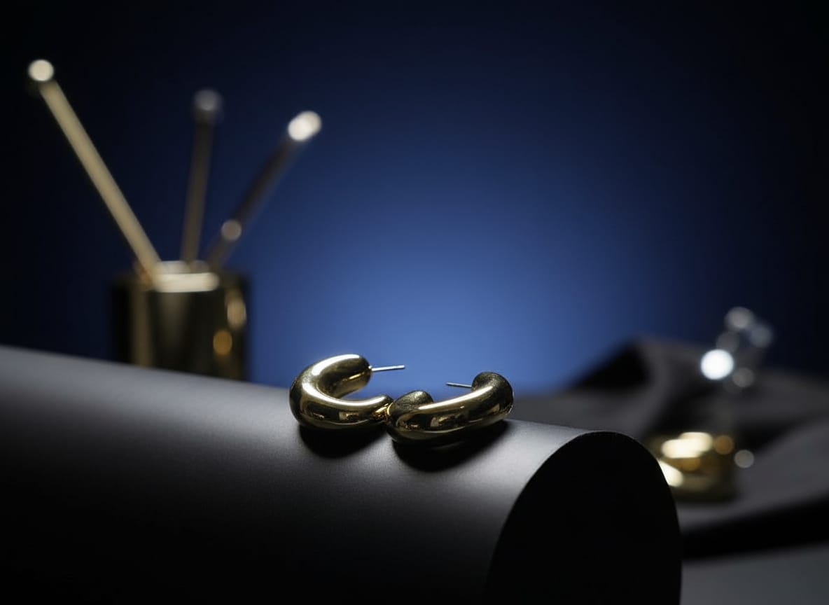 Classic Gold Hoop Earring