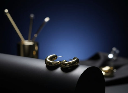 Classic Gold Hoop Earring