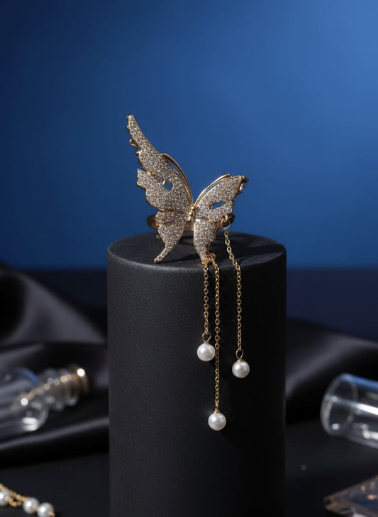 Golden Aurora Butterfly Clutcher