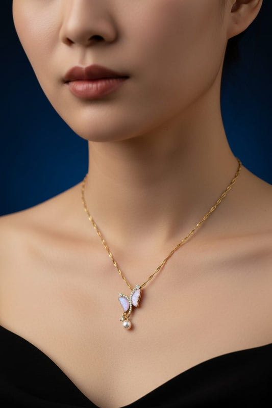 Butterfly Anti-Tarnish Premium Pendant