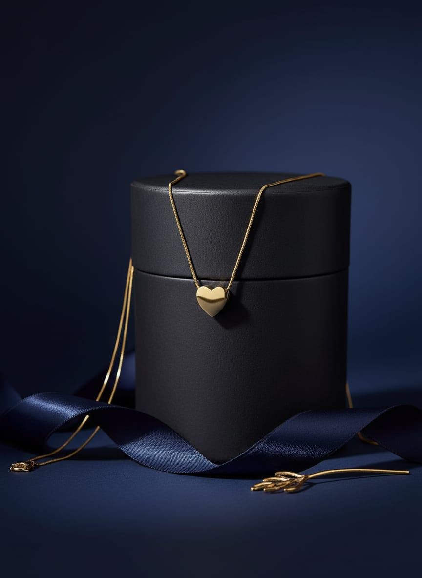 Elegant Anti-Tarnish Mini Heart Pendant