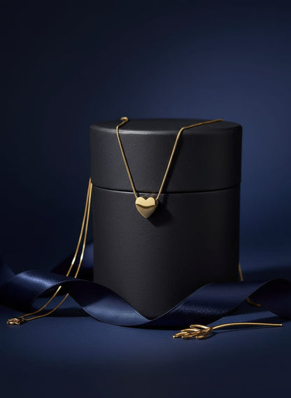 Elegant Anti-Tarnish Mini Heart Pendant