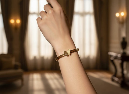 Luna Butterfly  Anti-Tarnish Bracelet