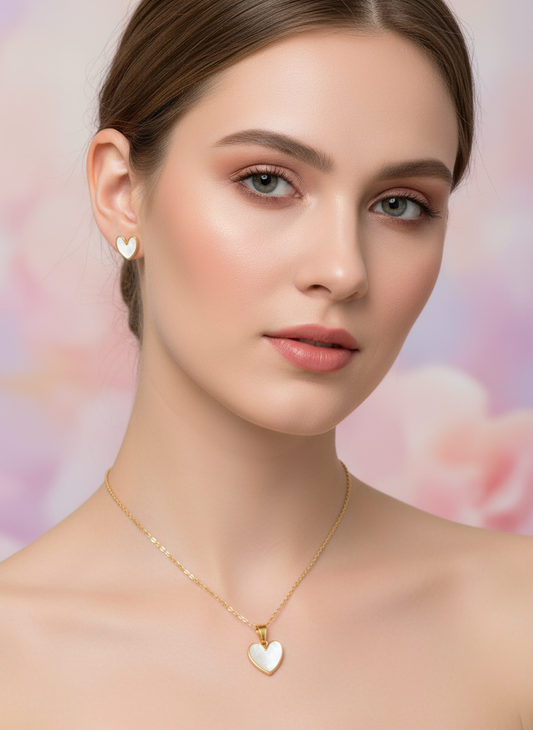 Golden Heart Anti-Tarnish Set