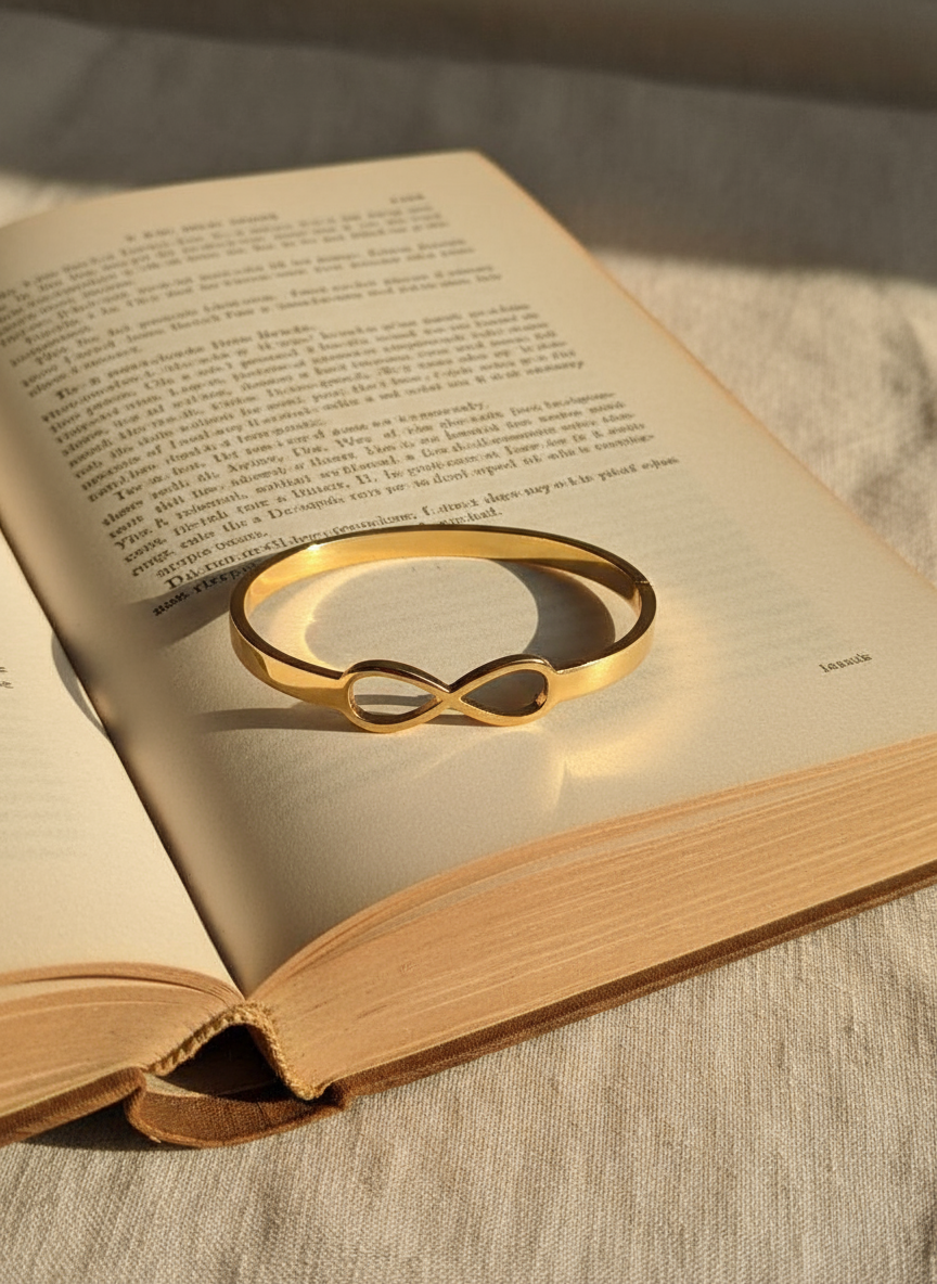 Golden Infinity Anti-Tarnish Bracelet