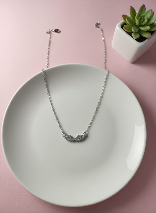 Silver Angel Wing Pendant