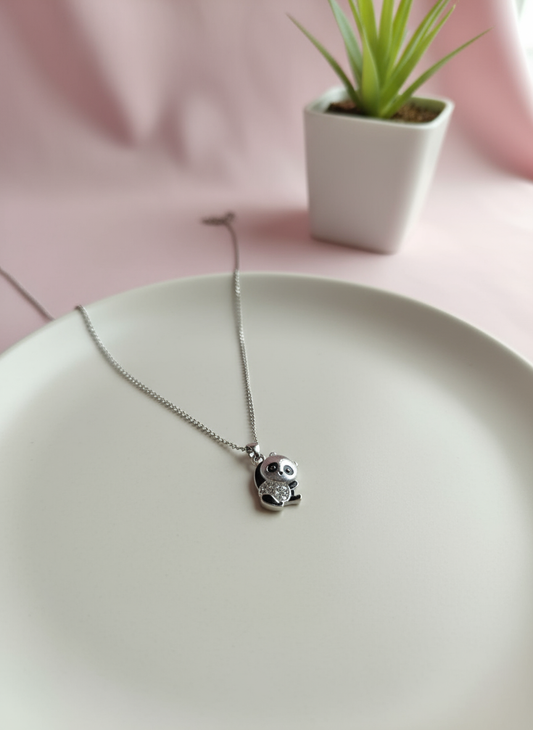 Sparkle Panda Pendant