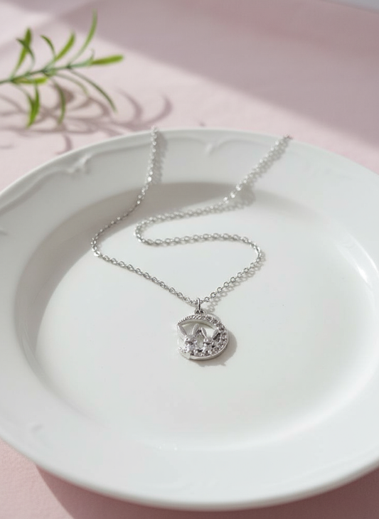 Moonlight Bunny Pendant